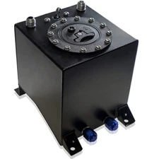 2.5 Gallon 10L Fuel Cell Tank Racing Drift With Level Sender Aluminum Universal