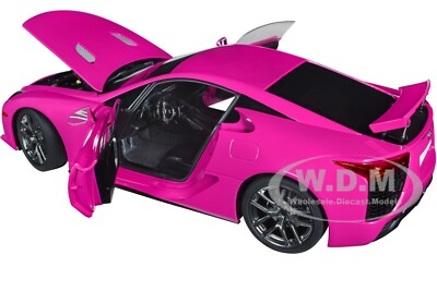 LEXUS LFA PASSIONATE PINK 1/18 MODEL CAR BY AUTOART 78859 | eBay