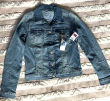 Levi's Signature Gold by Levi Strauss Blue Jean Denim Jacket Size Small S Women