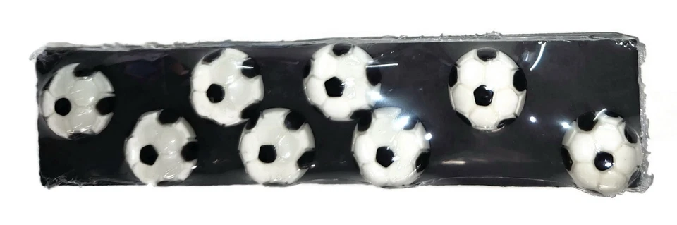 SOCCER BALL Sport MAGNET Set of 8 Handmade Decorative Office Board Tacks - Image 3 of 3