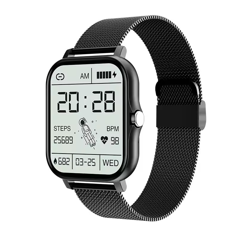 Bluetooth Sport Smartwatch Armband Pulsuhr Blutdruck Fitness Tracker Damen Neu
