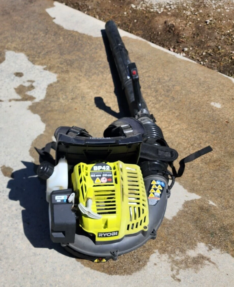 Ryobi Backpack Blower (BP42) Runs Rough And Bogs Out