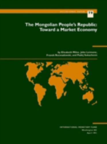 Mongolian People's Republic, 1991 : Toward a Market Economy by Padej ...