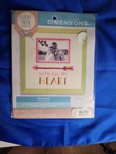 Cross Stitch Kit Dimensions/Cathy Heck 8"X8"-All My Heart Sealed