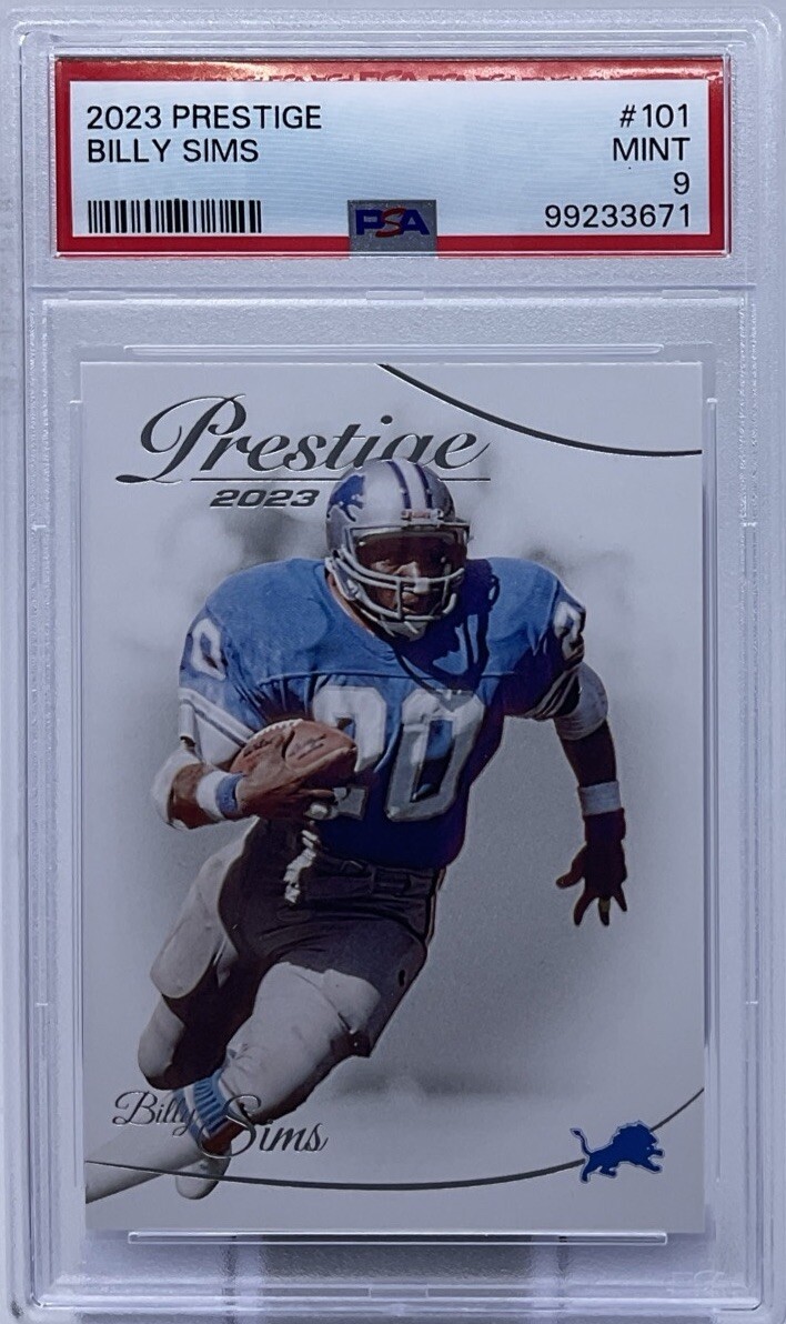 2023 Panini Prestige - Billy Sims #101 for sale online | eBay