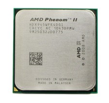 AMD Phenom II X4 945 HDX945WFK4DGM Quad Core 3GHz 6MB Socket AM2 AM3 Processor
