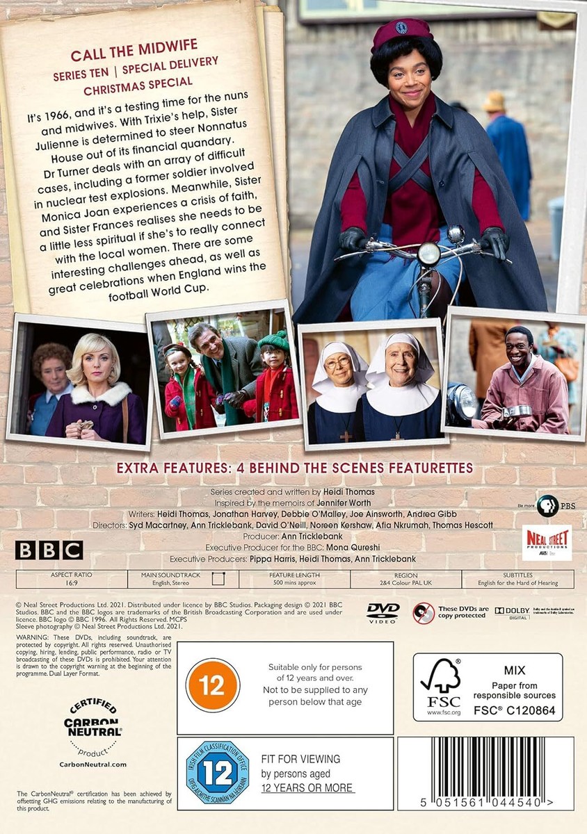 Call The Midwife Series 10 Television Drama DVD PAL | eBay UK