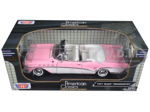 1/18 ビュイック ロードマスター 1957 ピンク MOTORMAX製 Amazon.co.jp: 1 18 ビュイック ロードマスター 1957 ピンク