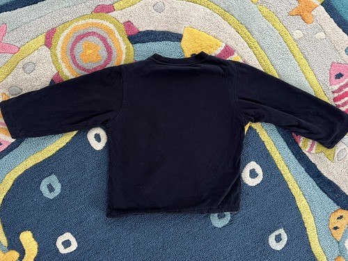 Gymboree Vtg Boys Sz 4 Reversible Ski Cabin To The Rescue St Bernard Puppy Shirt - Picture 3 of 12