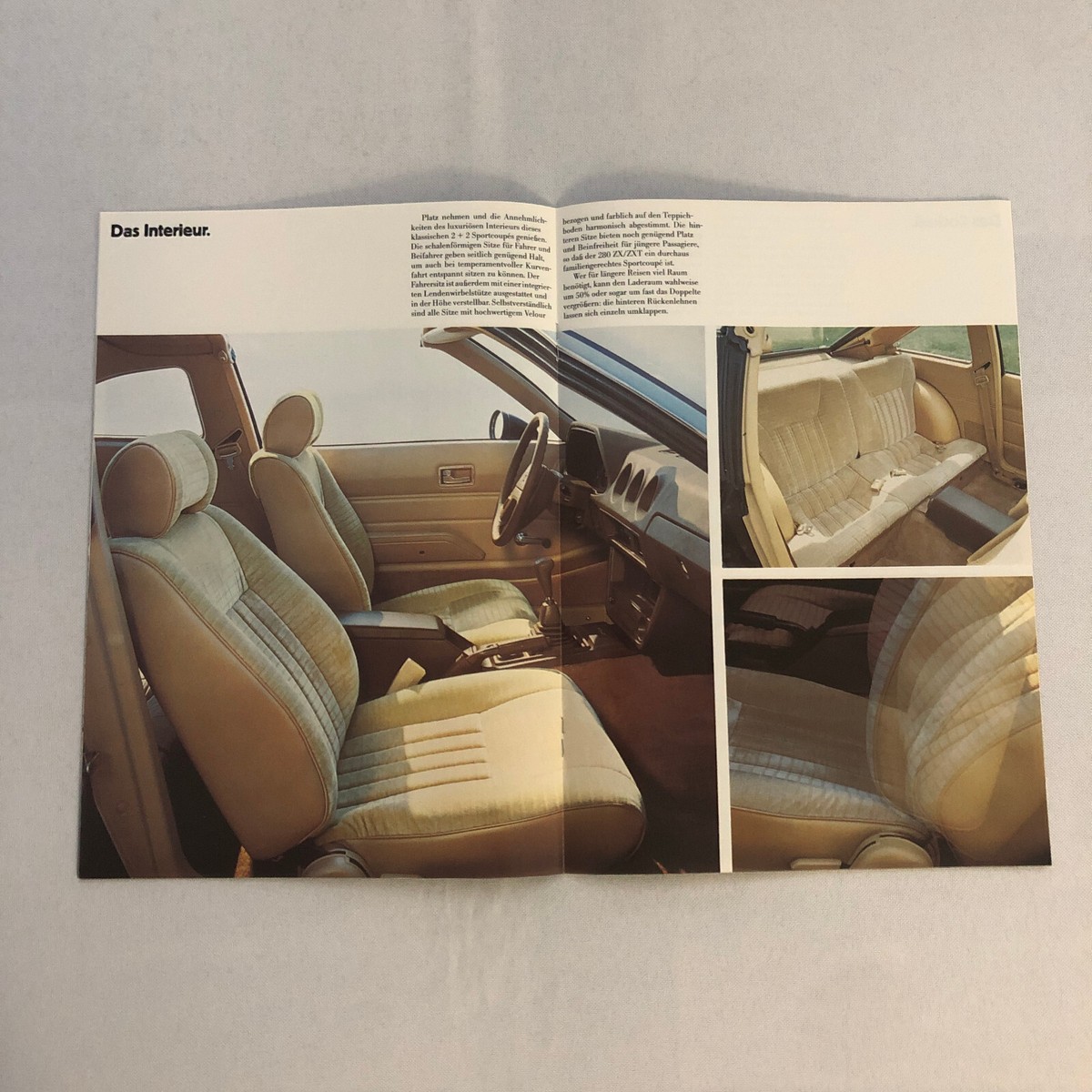 Vintage Datsun 280ZX and 280ZXT Sales Brochure Catalog 280