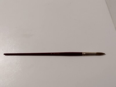 ANTIKE PROFESSIONELLE PINSEL OCHSENHAAR RUND LANGER GRIFF MONET MOXEN GR. 16