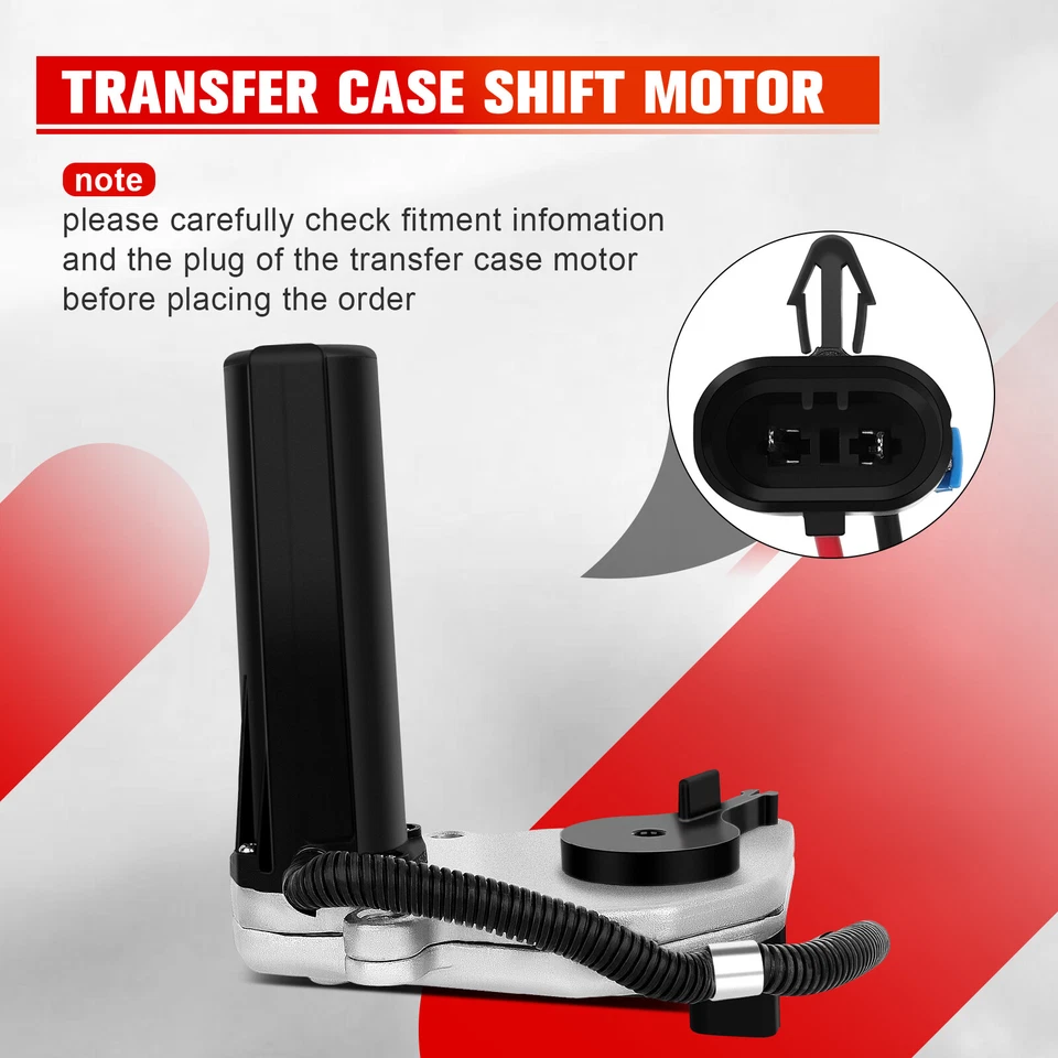 Actuador de motor de caja de transferencia para GMC Sierra 2500 3500 2500HD 2001-2002 Foto 2 de 4