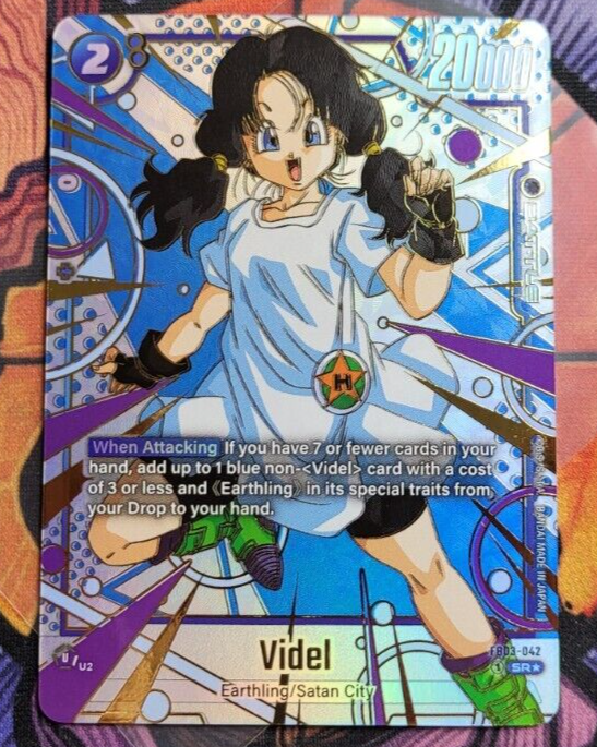 Videl FB03-042 Alternate Art Reprint New Adventure Dragon Videl FB03-042 Alternate Art Reprint New Adventure Dragon