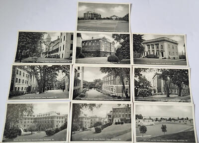 10 VTG 1948 WESTMINSTER MD PC Views Western Maryland College **  MINT