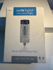 Elgato EyeTV Hybrid TV Tuner for Mac  CD  Cables  Remote NEW NIB