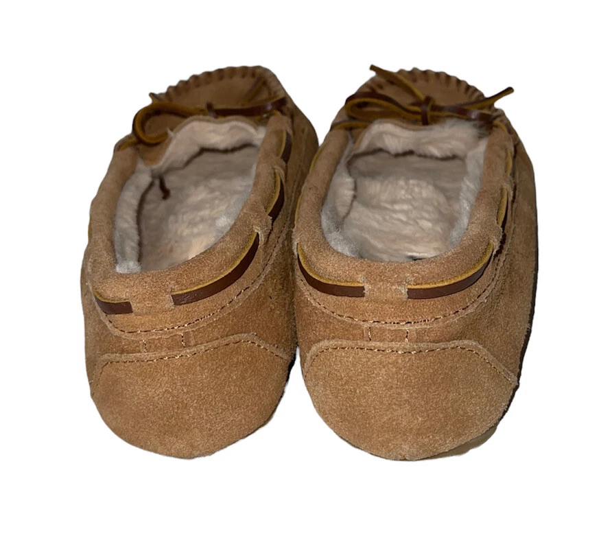 Zapatillas mocasín Minnetonka Jr. Trapper 4036 talla 6 gamuza tostada Foto 4 de 4