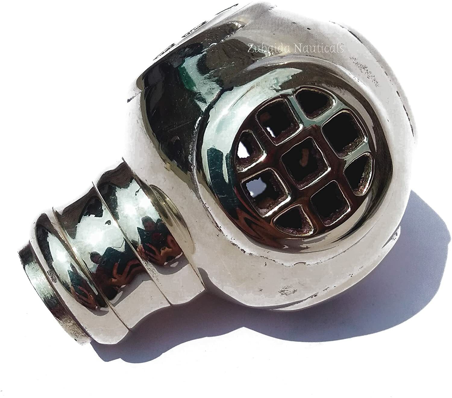 Antique Solid Brass Diving Helmet Designer Handle… - image 2