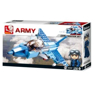 Sluban Kids Army Aircraft Fighter Jet Building Blocks 134 Pcs set Building Toy