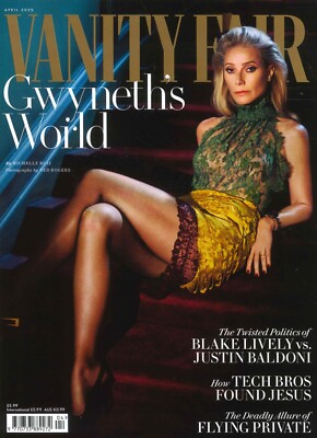 Vanity Fair Magazine: Gwyneth Paltrow, Young Mazino, Simone Ashley, April 2025