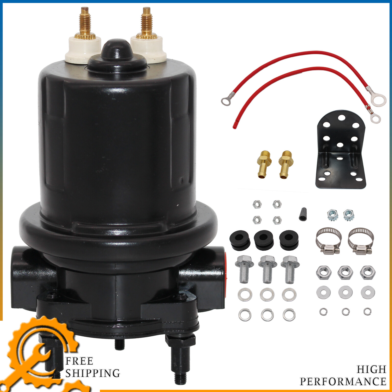 New Universal Rotary Vane Electric Fuel Pump 100 GPH 18 PSI P4601HP