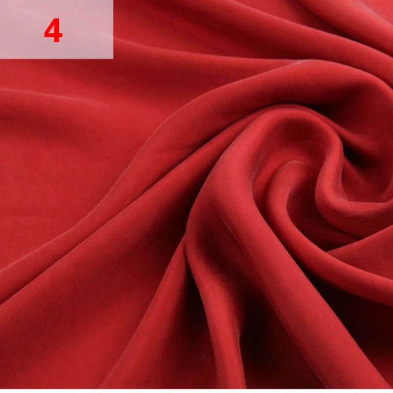 1.35*0.5m Solid 100% Cupro Silk Fabric Silky Cloth Material for DIY Sewing New - Image 2 of 4