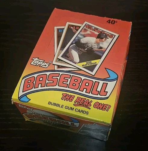 1988 TOPPS Baseball Wax Box FACTORY SEALED 36 PACKS  - VIEW OUR OTHER BOXES