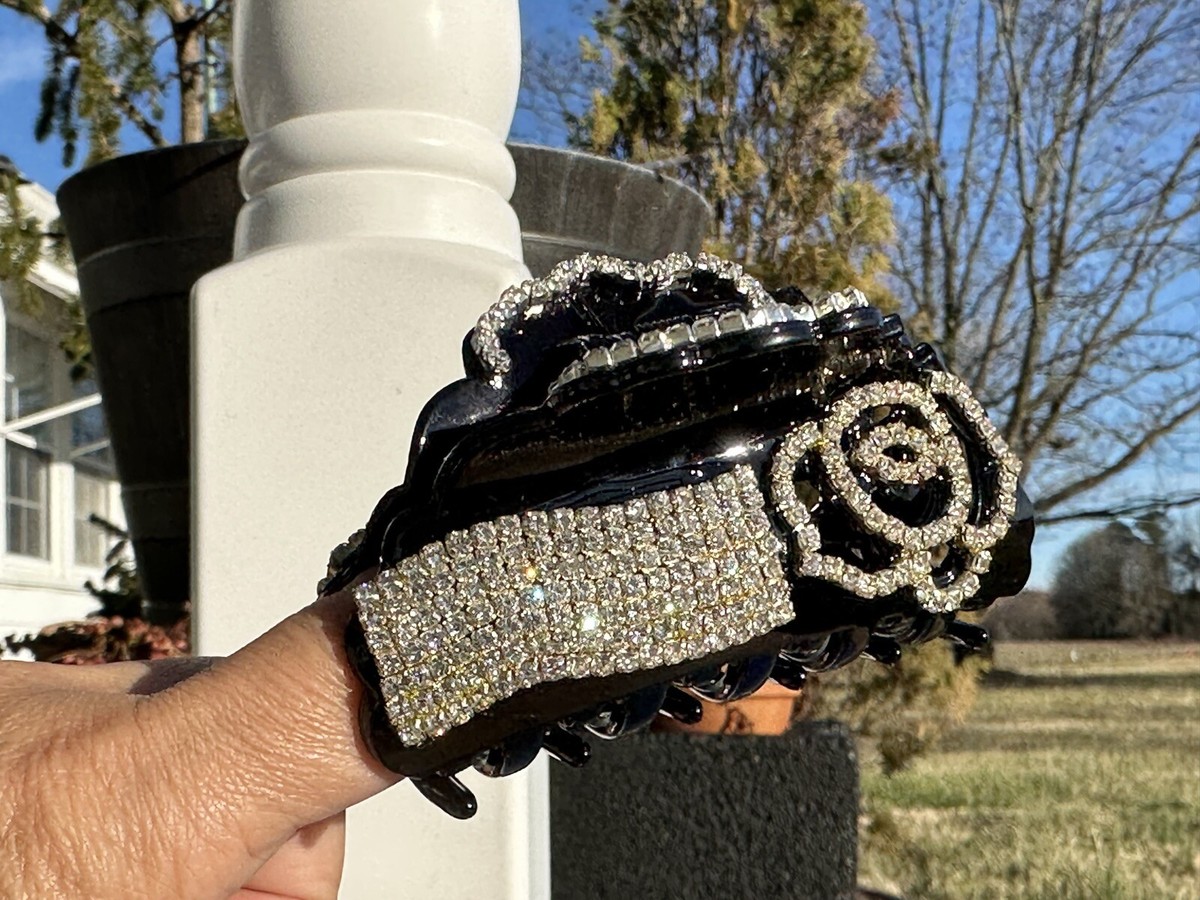 Brand New Gorgeous Hair Clip with Shiny Crystals Rhinestone  display picture 3