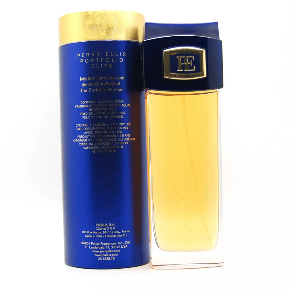 PORTFOLIO ELITE by Perry Ellis 3.4 oz 100 ml Eau De Parfum Spray for Women