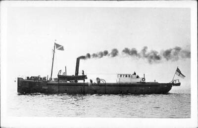 British Royal Navy Battleship HMS Raven SHIPPING NAVAL OLD PHOTO