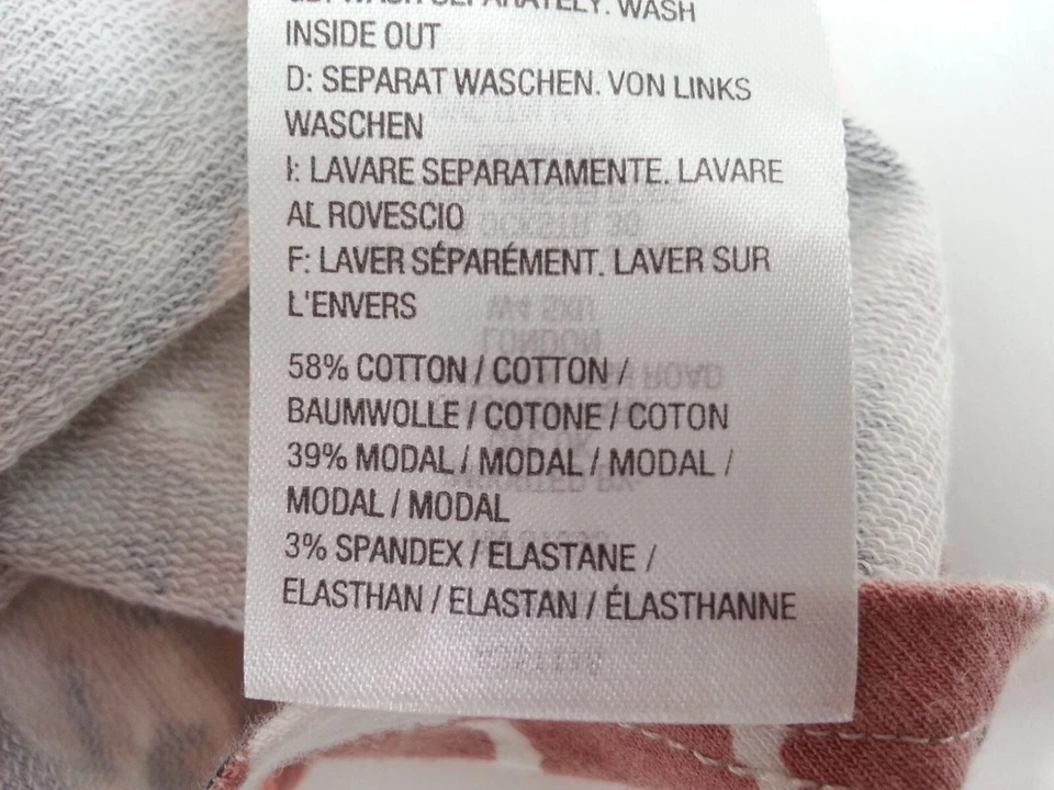 Isaac Mizrahi Mujer Talla XL Manga Larga Sudadera con Capucha Cremallera Melocotón, Verde Abstracto Foto 4 de 4