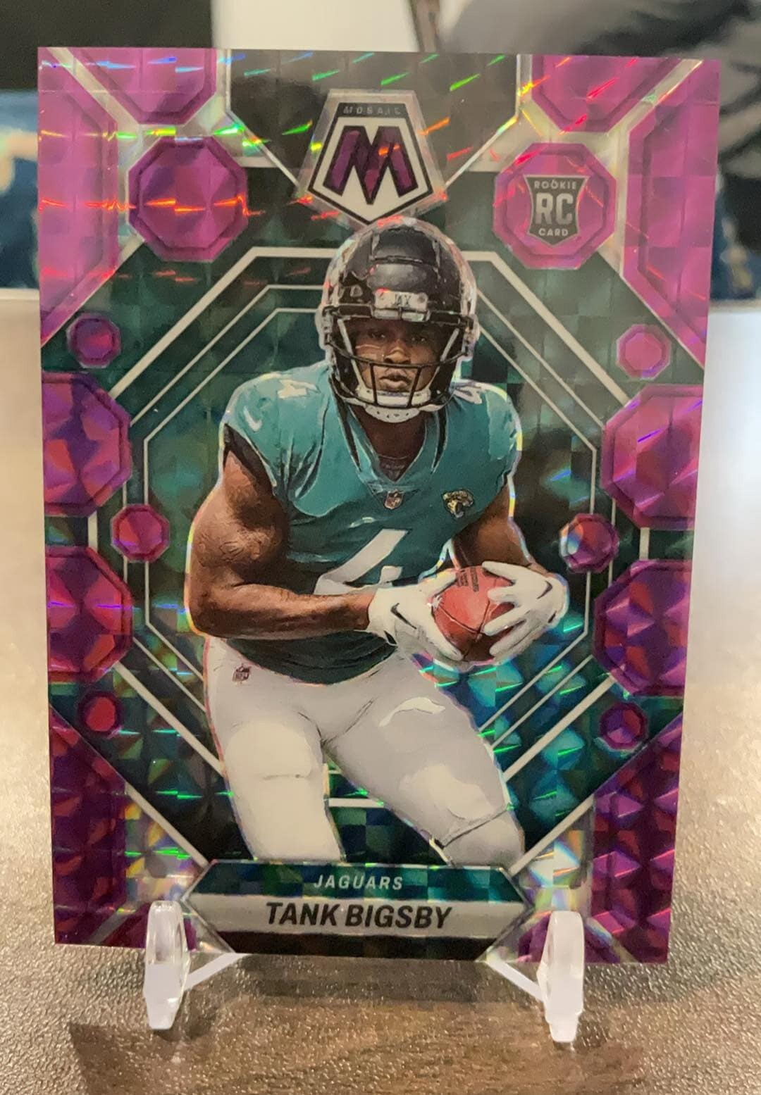 2023 Panini Mosaic - Rookies Tank Bigsby #364 Purple Mosaic Prizm /49 (RC)