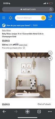 4in1 baby crib 