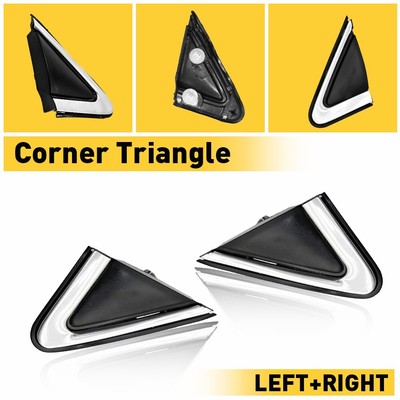 Front LH+RH Fender Trim /Mirror Finisher For013-19 Nissan Sentra Accessories EAW