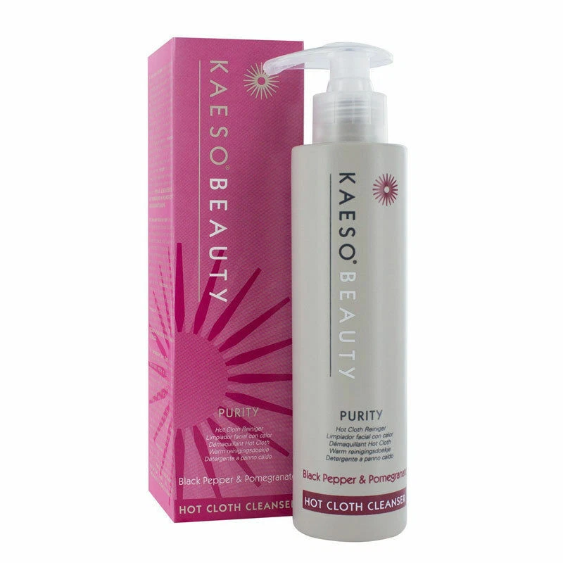 Kaeso Purity HOT CLOTH CLEANSER Cleanses & Removes Makeup - 195ml