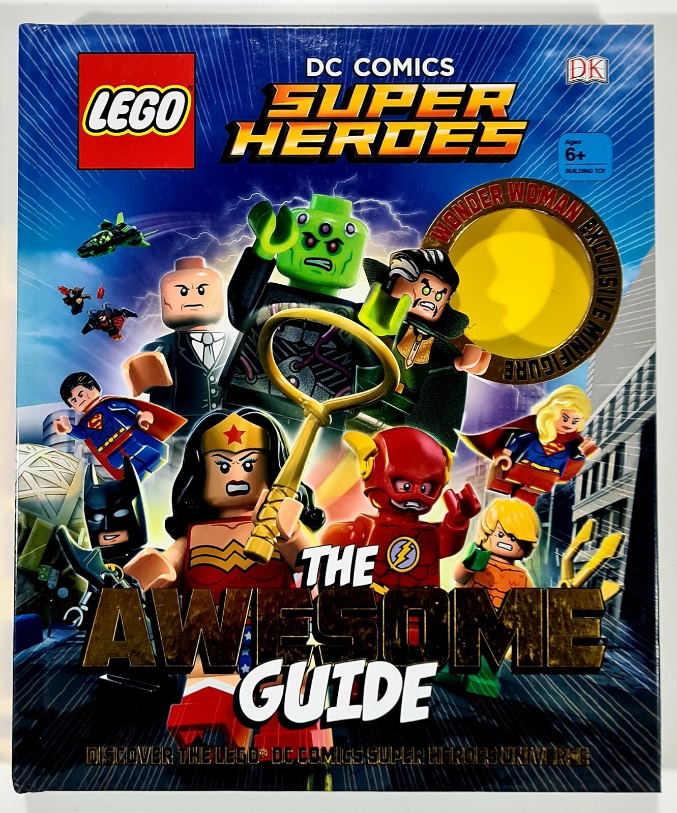 LEGO DC Comics SUPER HEROES AWESOME GUIDE English without minifigure! BATMAN/...
