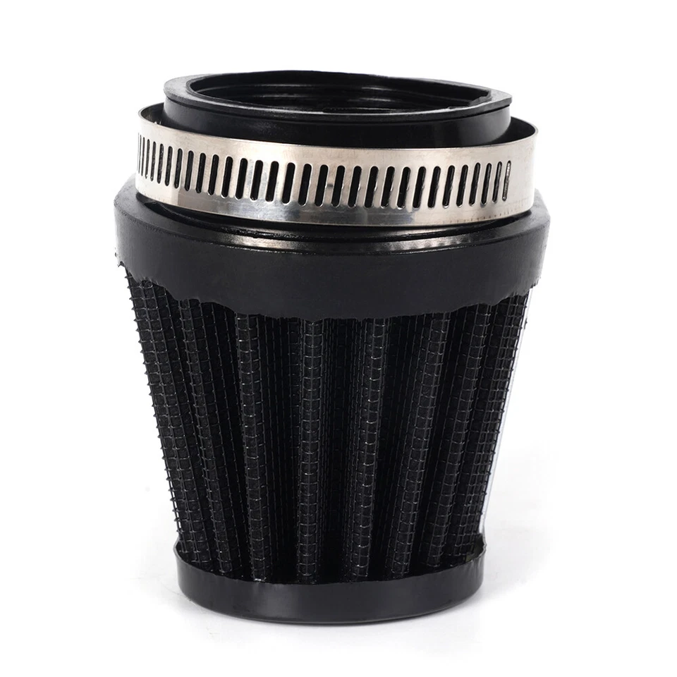 Motorcycle Carburetor High Flow Air Intake Filter Engine Pipe Cleaner 55mm X2 - Изображение 4 из 4