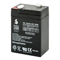 Blei Akku 6V 5AH Agm Gel Batterie Usv Ersetzt 4,5Ah 4Ah 6Volt LC-R064R5P Battery