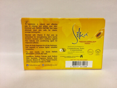 専用　Silka Papaya Soap 30個セット SILKA] Papaya Skin Brightening Herbal Face and Body Bar Soap 135g
