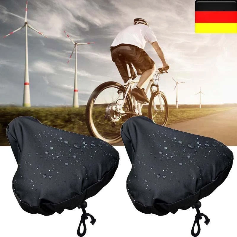 Treer Fahrradsattel Abdeckung Wasserdicht - 2 Stück Cartoon Design Für Alle Fahrräder