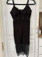 love culture Sexy dress Black Size Small  Padded,