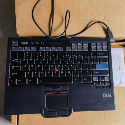 Original Lenovo IBM SK-8845 UltraNav USB Wired Keyboard TrackPoint