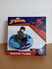 Marvel Spiderman Inflatable Snow Tube 33  diameter 264 lb Weight Limit