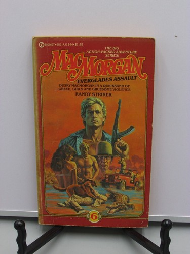 COMPLETE SET OF 7 1981-1982 DUSKY MAX MORGAN BOOKS BY RANDY STRIKER 1ST ED - Picture 18 of 24