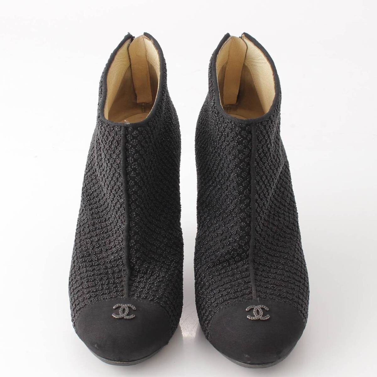 CHANEL G28702 Short Boots 36 Black Women | eBay