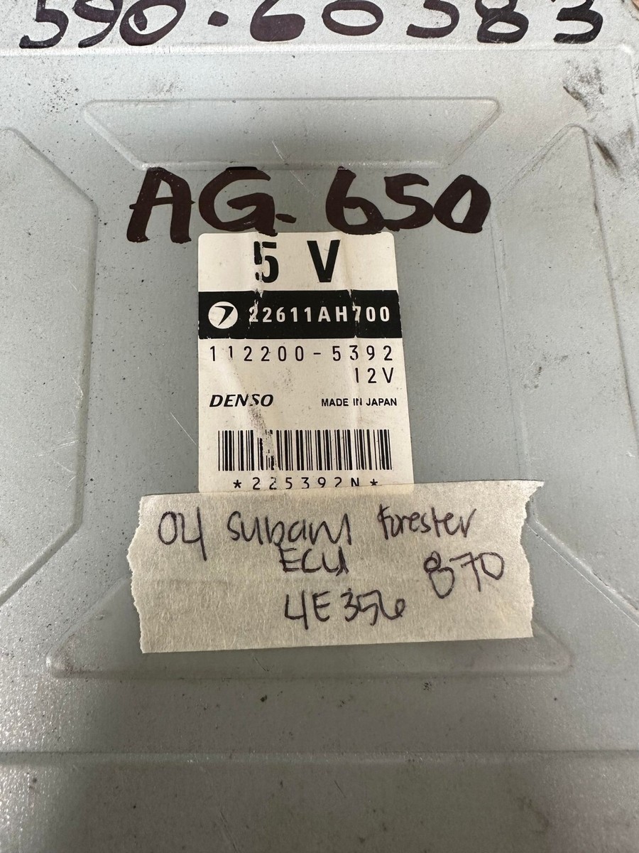 2004 Subaru Forester ecm ecu computer 22611AH700 | eBay
