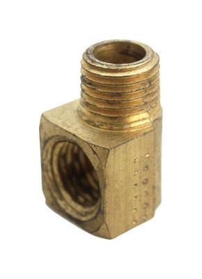 New  Pack of 11 JMF Co 3/8 in. FPT X 3/8 in. D MPT Brass 90 Degree Street Elbow