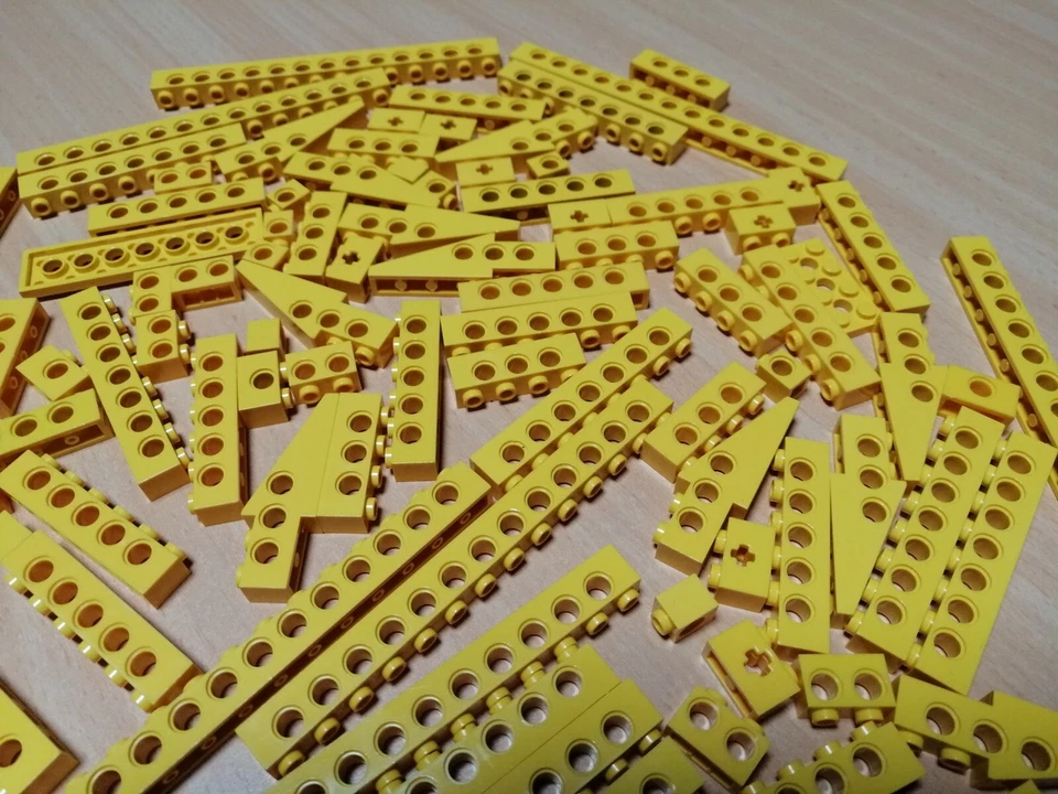 LEGO Technic Konvolut Lochstangen Lochsteine gelb / Technik - Bild 2 von 4