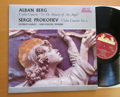 89 786 Berg Prokofiev Violin Concerto Gyorgy Garay Ion Voicou NM Heliodor STEREO