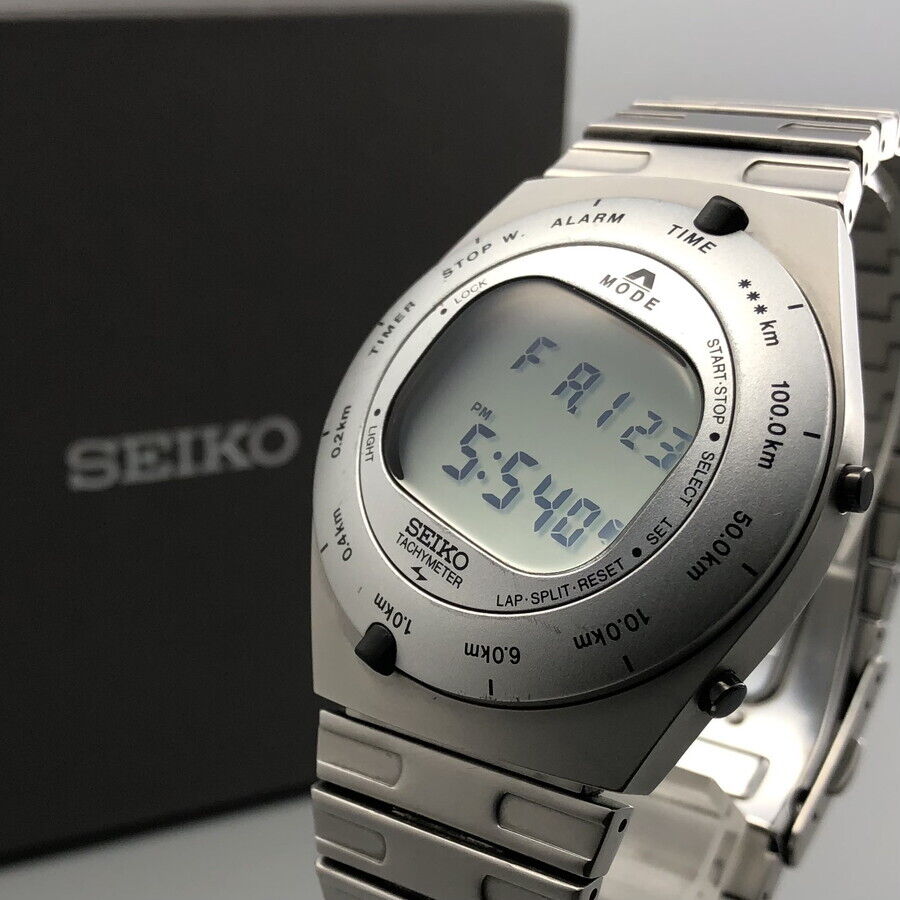 Seiko Giugiaro Design SBJG001 Limited 3000 pics Digital Quartz Watch #949 |  eBay