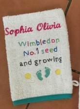 Wimbledon Childs Wash Mitt-from Harrods-can embroider name